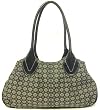 Nine West "Small Signs" Shoulder Bag in Natural / Black