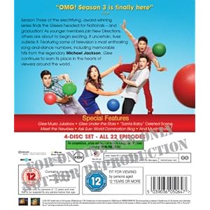 Glee - Season 3 [Blu-ray] [Import anglais]