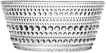 (Set of 4) Iittala Kastehelmi Bowl Clear 4.25" x 2" (9 oz)