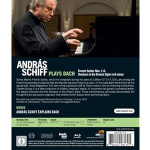 Bach : Suites françaises n° 1-6, Ouverture Bwv 831, Concerto Italien Bwv 971 [(+boo