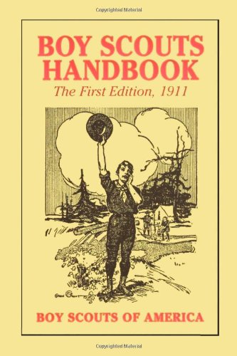 boy scouts handbook 1st edition 1911