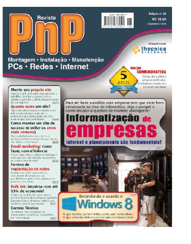 PnP Digital nº 26 - Informatização de empresas, entendendo o Windows 8 (Portuguese Edition), by Iberê M. Campos