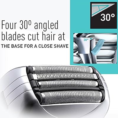 Panasonic ES-LA63-S Nanotech 4-Blade (Arc 4) Multi-Flex Dual-Motor Electric Shaver