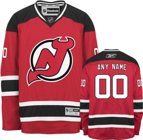 New Jersey Devils Red Premier Jersey: Customizable NHL Jersey