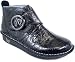 New Alegria Caiti Black Emboss Rose Ladies 39