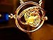 18K Gold Plated Time Turner Necklace in Gift box - US Seller