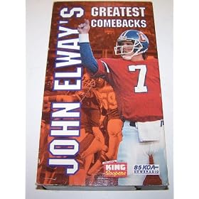 John Elway's Greatest Comebacks [VHS Tape] (1993) bob smith