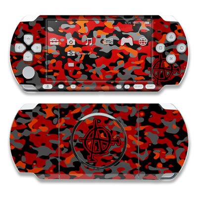 Anarchist Design Decorative Protector Skin Decal Sticker for Sony PSP 3000