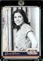 2007 Donruss Americana Hobby (Foil) # 10 Carrie Fisher - Star Wars - Entertainment Trading Card in a Screw Down Display Case