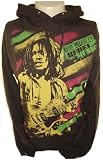 Bob Marley Pull Over Hoodie Sweatshirt - Rebel Music