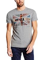 Ben Sherman Camiseta Manga Corta (Gris)