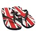 Boys/Girls Designs, Union Jack Great Britain Summer Wear Flip Flops