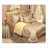 IMAGE OF 30 Piece Gold Bedding Ensemble