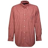 Colony Sportswear Arkansas Razorbacks Cardinal Gridiron Check Dress Shirt