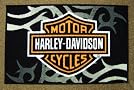 Harley Davidson Throw Area Flame Rug Harley Davidson Throw Area Flame Rug