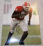 A.J. Green Autographed Georgia Bulldogs 11x14 Photo, Cincinnati Bengals, Top Wide Receiver, 2011 NFL Draft