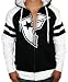 FAMOUS STARS & STRAPS Mens Touchdown Hoodie Shirt Sweatshirt Zip Up Jacket Black
