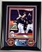 Justin Mourneau Framed Autographed/Hand Signed Minnesota Twins 8x10 Photo Mint with Gold Coins