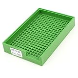 uxcell スクリュートレイ　螺子皿　3.0mm-3.5mm　螺子ホルダー　273穴　グリーン　帯電防止プラスチック