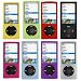 8 Packs of GTMax Soft Rubber Silicone Skin Cover Cases ( Clear + Black + Purple + Blue + Green + Yellow + Red + Hot Pink ) for Apple iPod Nano 16GB 8GB 5G 5th Generation