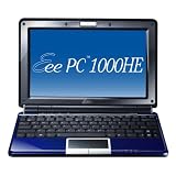ASUS Eee PC 1000HE 10.1-Inch Blue Netbook - 9.5 Hour Battery Life ~ Asus