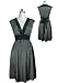 Black Polka Dot Back Bow Kimono dress