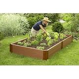 Rectangular Raised Vegetable Garden Planter Size: 18"