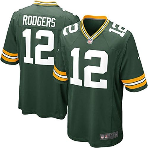 Mens Football Star Aaron Rodgers #12 Game Jersey