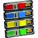 Post-it Index-Haftstreifen klein 12 mm x 43 mm Packung � 140 Haftstreifen 4 Farben