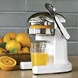 Mighty OJ Home Juicer White with Chrome Head