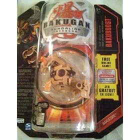 Bakugan Gundalian Invaders Bakuboost Tan Subterra Sabator 830G [New, in Package]