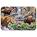 GRAPHICS & MORE Yellowstone National Park Wyoming Montana Idaho Animals Wolf Bear Fox Bison Home Business Office Sign - Metal - 6