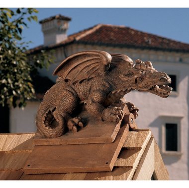 Architectural Home Garden Gargoyle Statue Sculpture