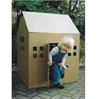 Recycled Cardboard Play House
