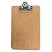 24 Advantage Hard Board Clipboard with High Capacity Clip, Memo Size 6