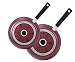 T-Fal Color Collection Nonstick 2-Piece Saute Pan Set, Plum