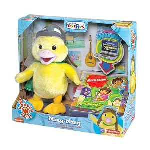 Nick Jr's Wonder Pets Exclusive Plush Ming-Ming With Computer Game Download by Fisher-Price