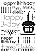 CGull Embossing Happy Birthday Folder, 5 by 7-Inch