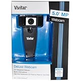 Vivitar V49452 1.3 MP Web Cam with Privacy Shutter