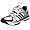 White/Black/Silver