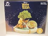 Walt Disney Winnie the Pooh Musical Snow Globe Classic Pooh with Eeyore, Piglet & Tigger and Floating Goldfish - S.S. Pooh Plays the Tune "Winnie the Pooh"