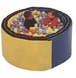CIRCULAR BALL POOL - with 1,500 balls and a cover so you can roll it through doorways - super for smaller play areas!