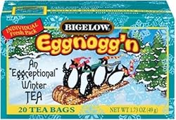 Bigelow Eggnogg'n Tea, 1.73-Ounce Boxes (Pack of 6)