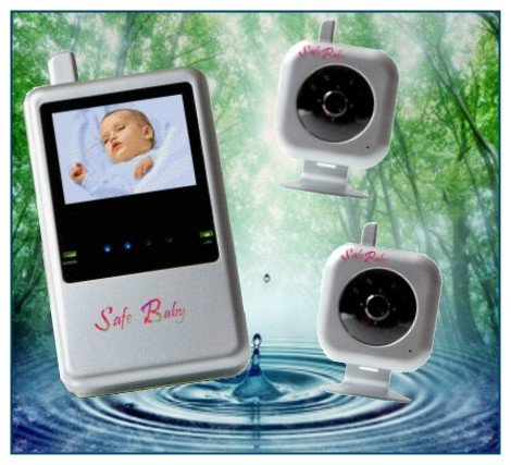New and Improved HOME SENTRY II. Re engineered and improved. Interference Free 2 Camera Digital Monitor From SAFE BABY. New and Improved HOME SENTRY II. Re-engineered and improved. Interference Free 2 Camera Digital Monitor From SAFE BABY.