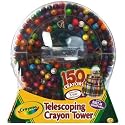 Crayola 150-Count Telescoping Crayon Tower