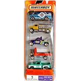 2008MatchboxCitySERVICECENTERVehicles5-PackSet,MBXMetal#10N9643(ChevyVan,UtilityTruck,GMCWrecker,DeliveryTruck,1975ChevyStepsidePickup)