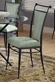 Hillsdale Cierra Dining Chairs w/Atmosphere Fabric (Set of Two)