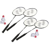 Sportcraft Set of 4 Replacement Badminton Racquets