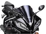 Puig Opaque Windscreen Black 2006-2007 Yamaha YZF R6 4059-S