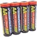 Power 2000 XP4AA-25 2500 mAh AA Nickel Metal Hydride Rechargeable Batteries